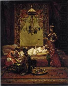 Arab or Arabic people and life. Orientalism oil paintings 567, unknow artist